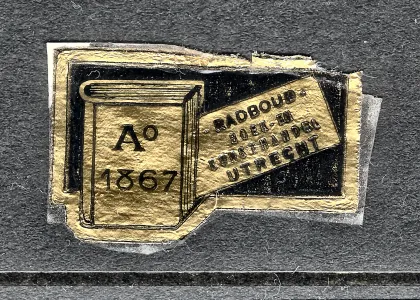 Radboud Boek- en Kunsthandel Utrecht