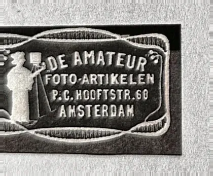 Sluitzegel De Amateur Foto-Artikelen Amsterdam