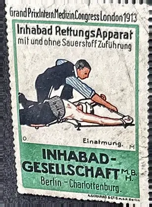 Inhabad RettungsApparat – Medisch reddingsapparaat Berlijn 1913