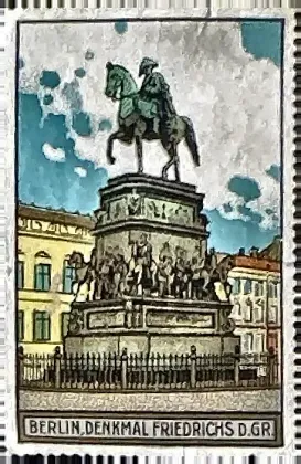 Berlijn – Denkmal Friedrichs des Großen