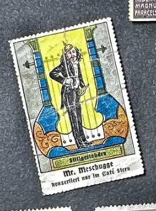 Mr. Meschugge – Café Stern reclame sluitzegel