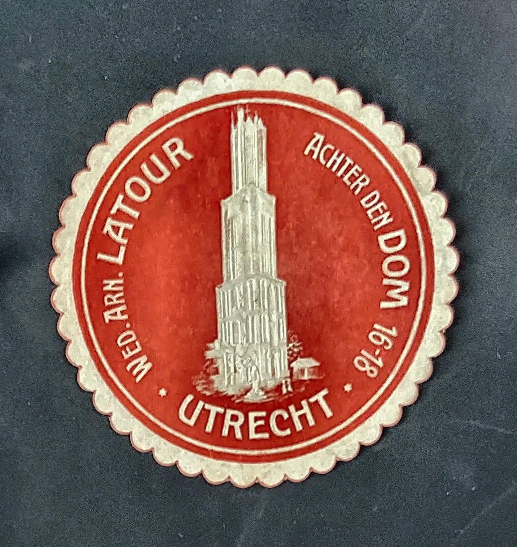 Sluitzegel Wed. Arn. Latour – Utrecht