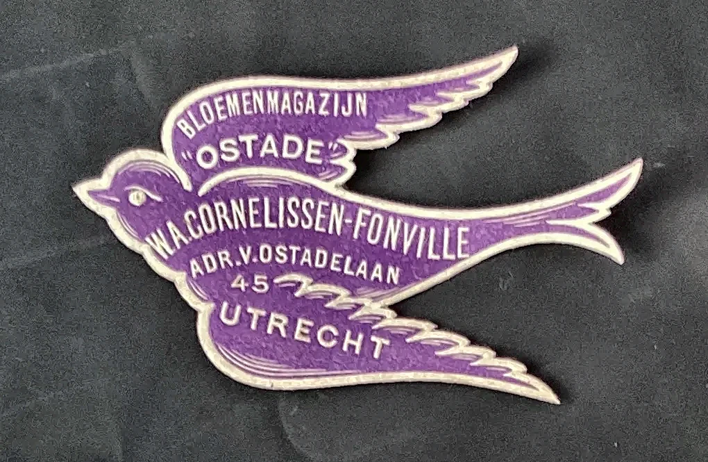 Sluitzegel Bloemenmagazijn Ostade Utrecht