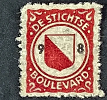 Sluitzegel De Stichtse Boulevard Utrecht, nr. 98