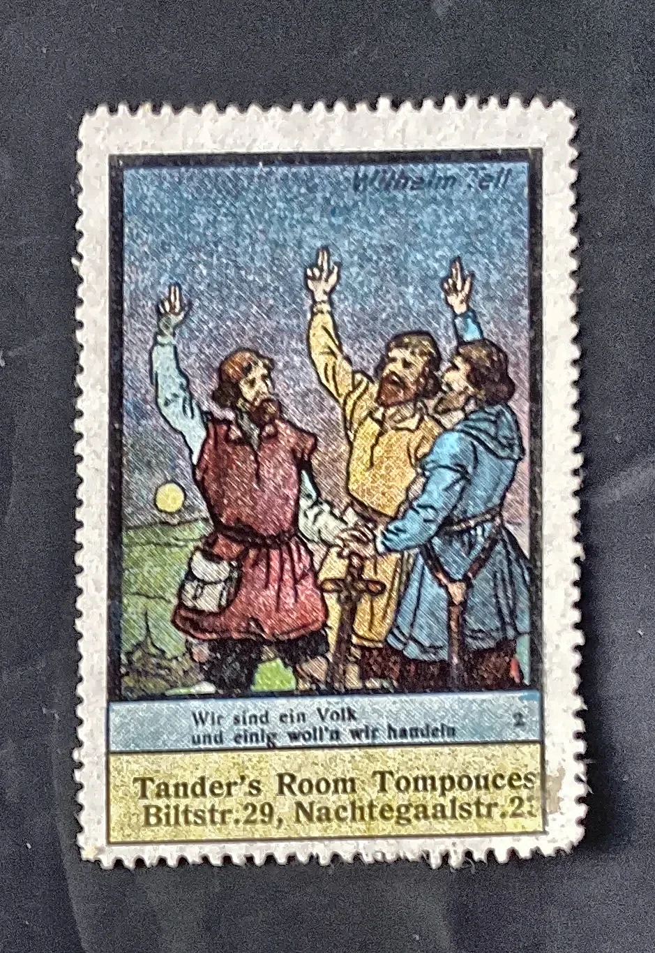 Tander's Room Tompouces – Wilhelm Tell sluitzegel