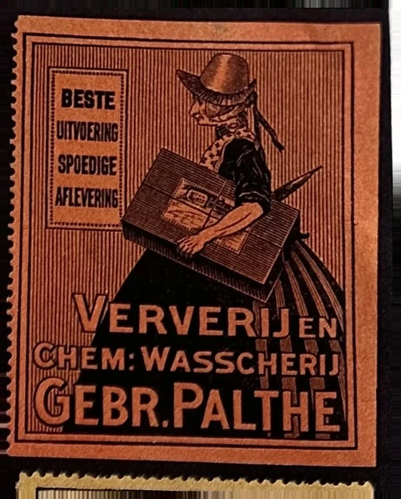 Sluitzegel Gebr. Palthe – Ververij en Chem. Wasscherij