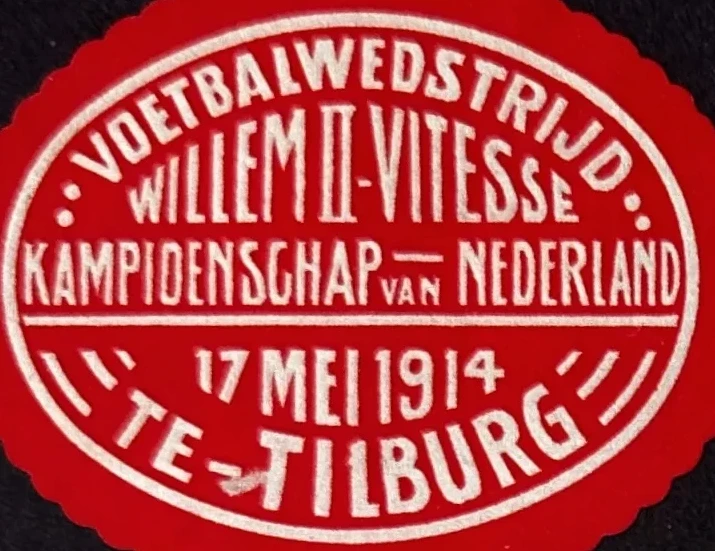 Voetbalwedstrijd Willem II – Vitesse, Kampioenschap van Nederland 1914