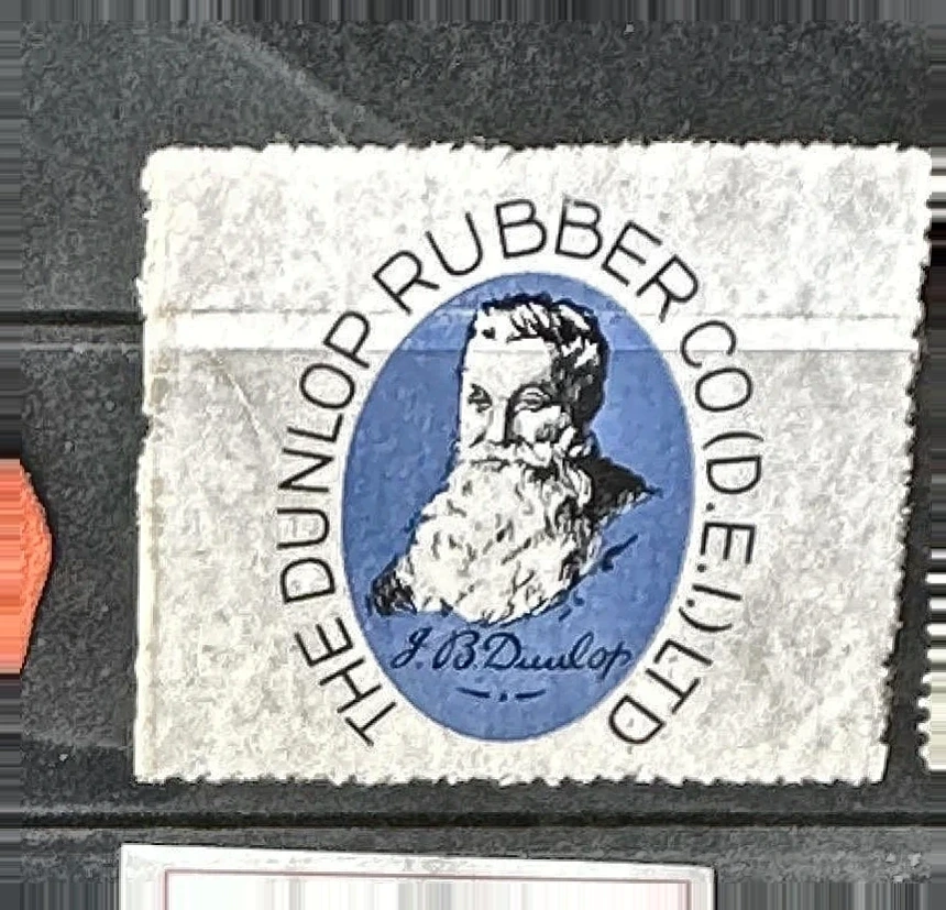 The Dunlop Rubber Co. (D.E.I.) Ltd – Portret J.B. Dunlop