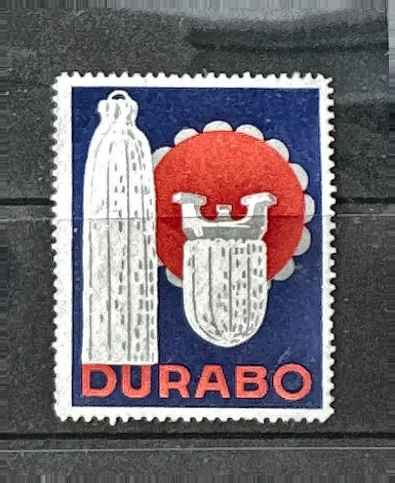 Durabo – Reclamezegel met flessen