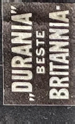 Durania – Beste Britannia sluitzegel