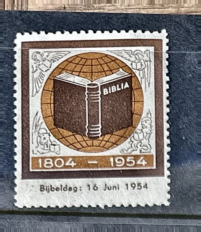 Bijbeldag 1954 – 150 jaar Nederlands Bijbelgenootschap