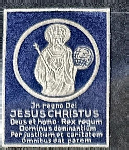 Religieuze sluitzegel: Jesus Christus Rex Regum