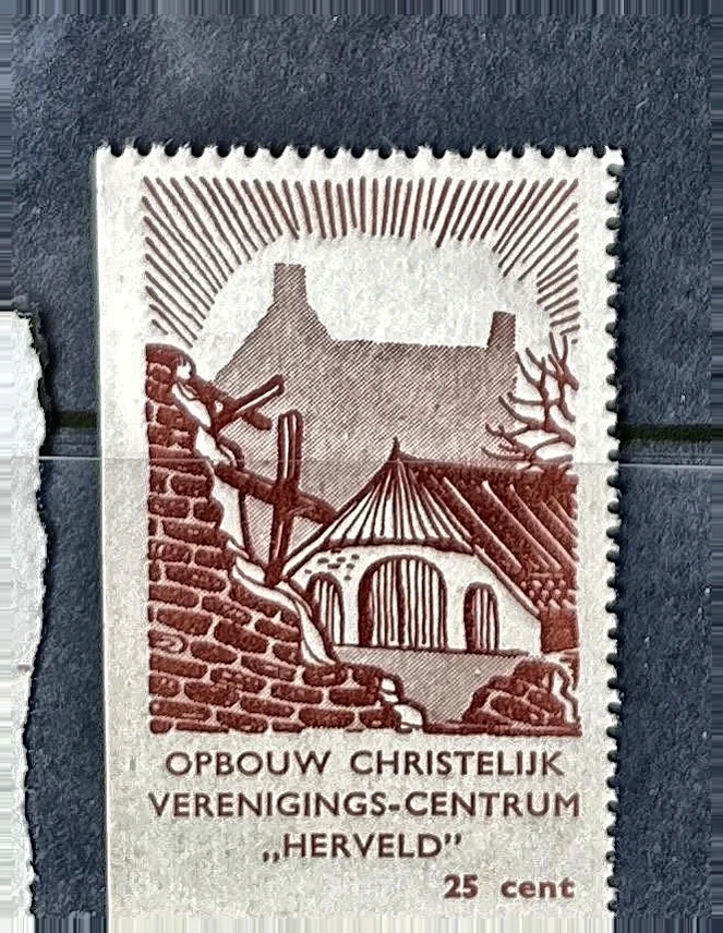 Sluitzegel Opbouw Christelijk Verenigings-Centrum Herveld
