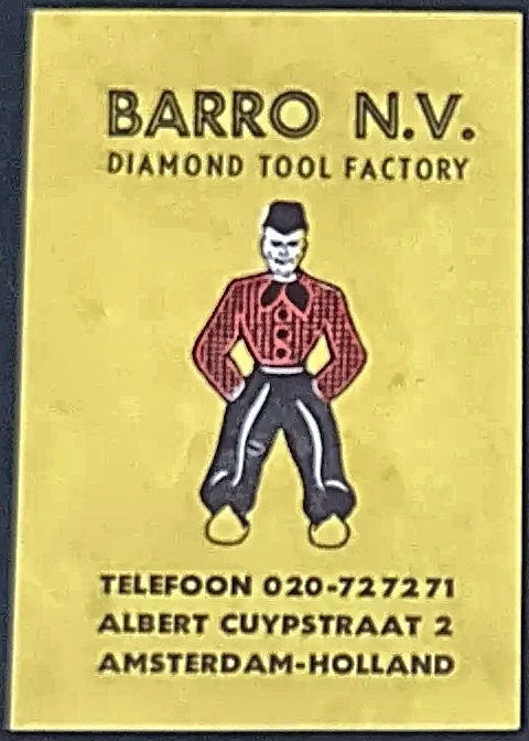 Barro N.V. Diamond Tool Factory – Amsterdam