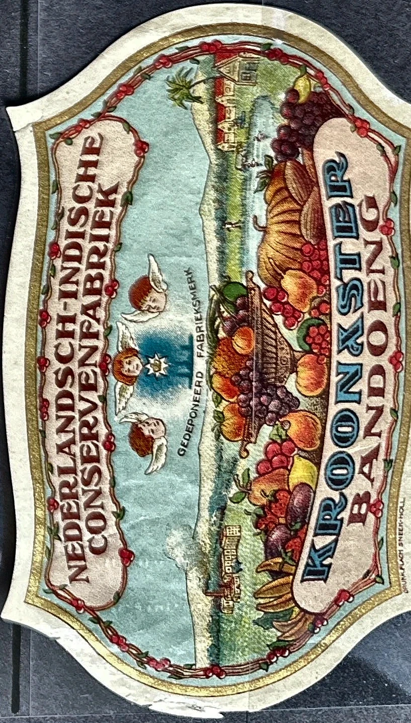 Kroonaster – Nederlandsch-Indische Conservenfabriek, Bandoeng