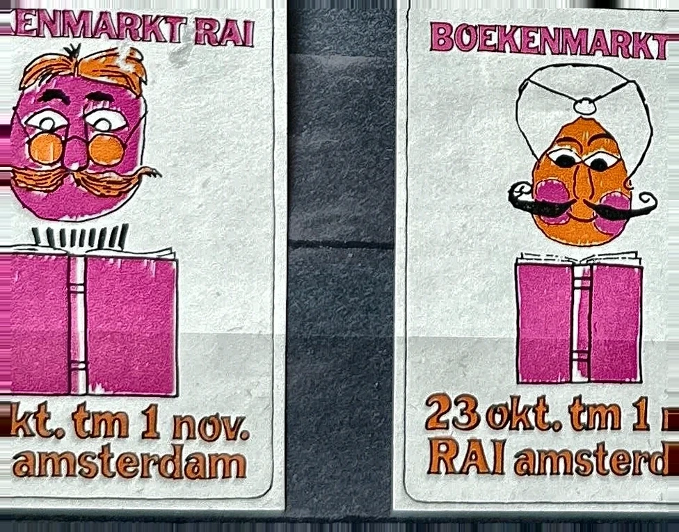 Boekenmarkt RAI Amsterdam – sluitzegel