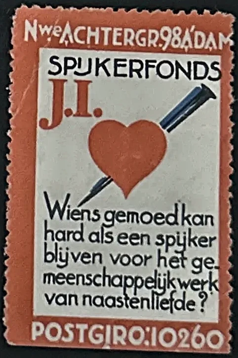 Spijkerfonds J.I. – Oproep tot Naastenliefde