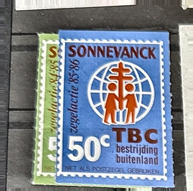 Sonnevanck TBC-bestrijding Buitenland – Zegelactie 1985-86