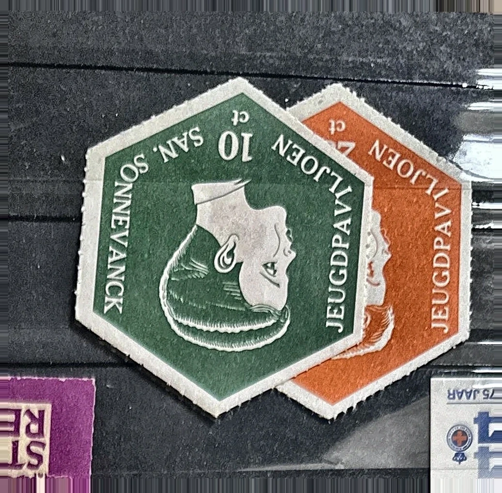 Jeugdpaviljoen Sanatorium Sonnevanck – 10 ct sluitzegel