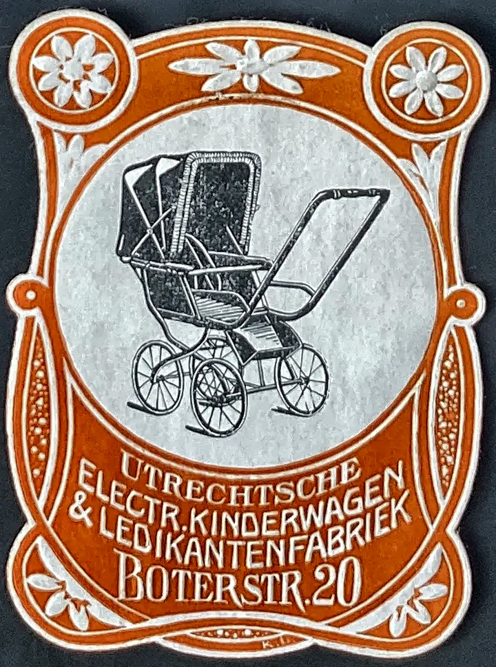 Utrechtsche Electr. Kinderwagen & Ledikantenfabriek – Boterstr. 20