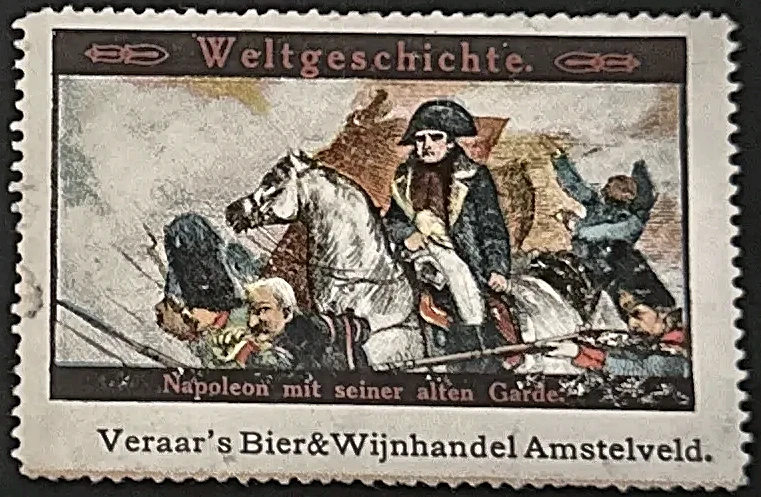 Napoleon met zijn Oude Garde – Veraar's Bier & Wijnhandel Amstelveld