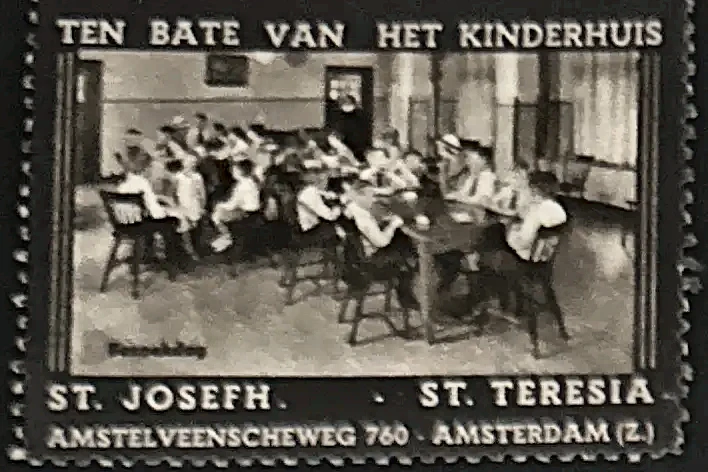 Sluitzegel ten bate van Kinderhuis St. Joseph en St. Teresia, Amsterdam