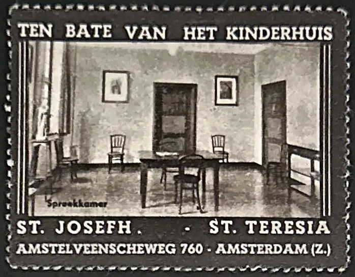 Sluitzegel Kinderhuis St. Josefh & St. Teresia Amsterdam