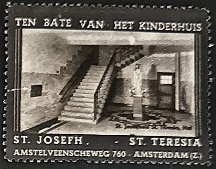 Sluitzegel ten bate van Kinderhuis St. Jozef en St. Teresia, Amsterdam