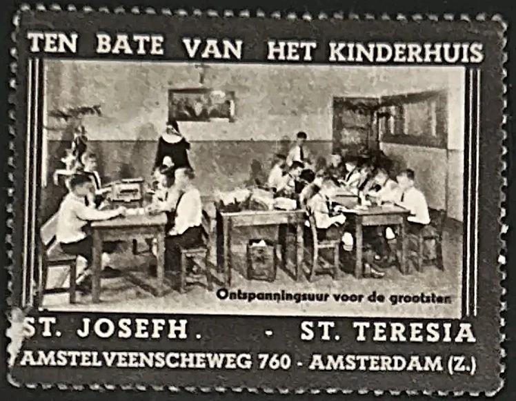 Sluitzegel Kinderhuis St. Josefh & St. Teresia Amsterdam
