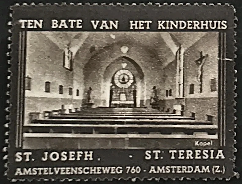 Sluitzegel St. Joseph & St. Teresia Kinderhuis Amsterdam