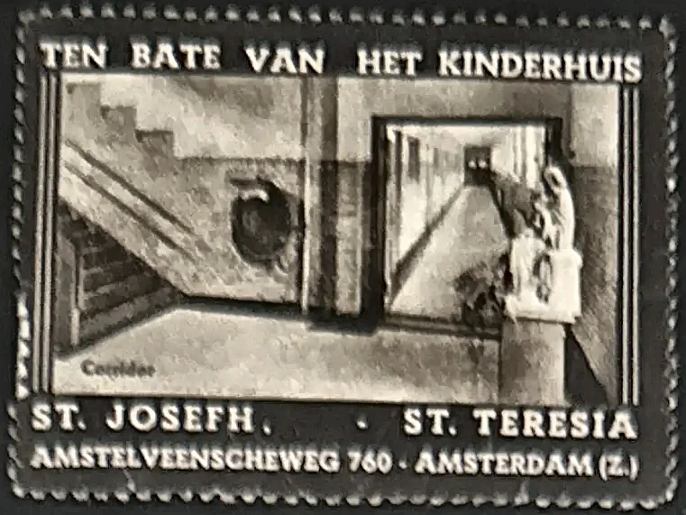 Sluitzegel Kinderhuis St. Joseph & St. Teresia Amsterdam