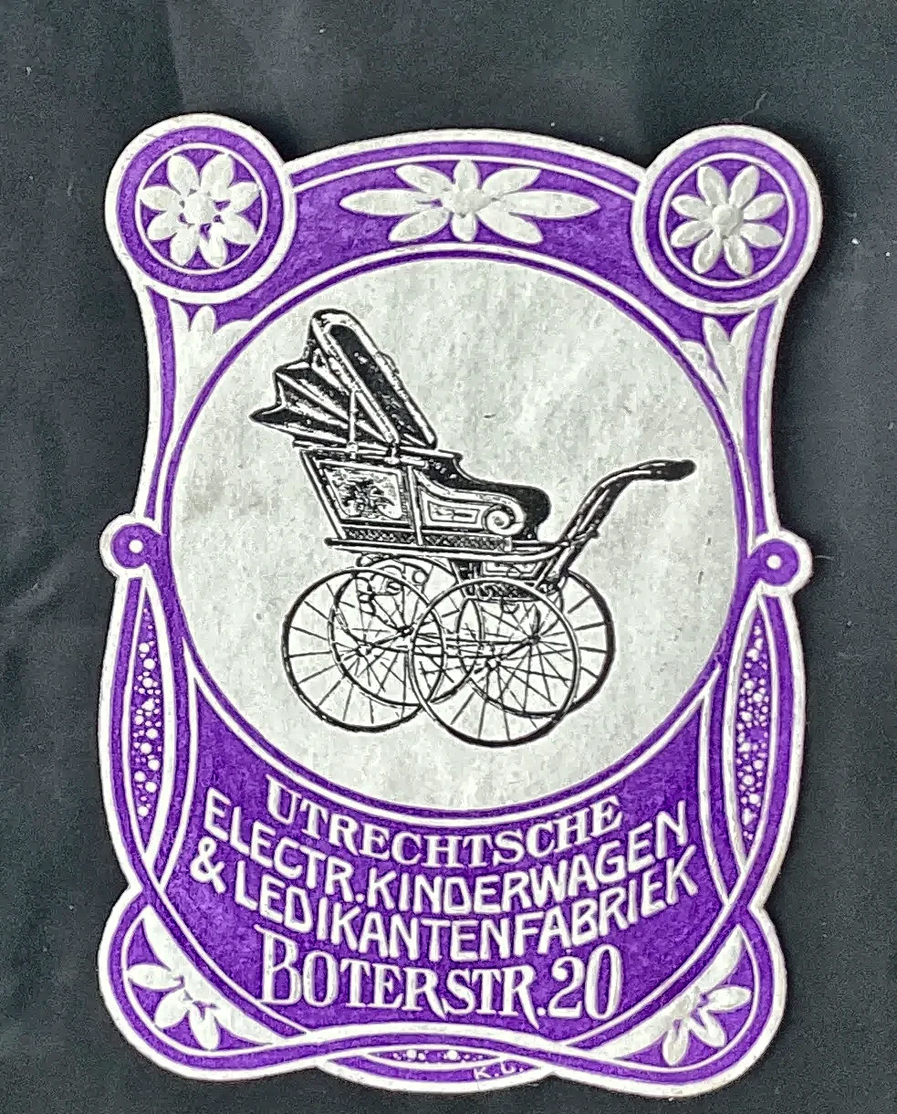 Utrechtsche Electr. Kinderwagen & Ledikantenfabriek – Boterstraat 20
