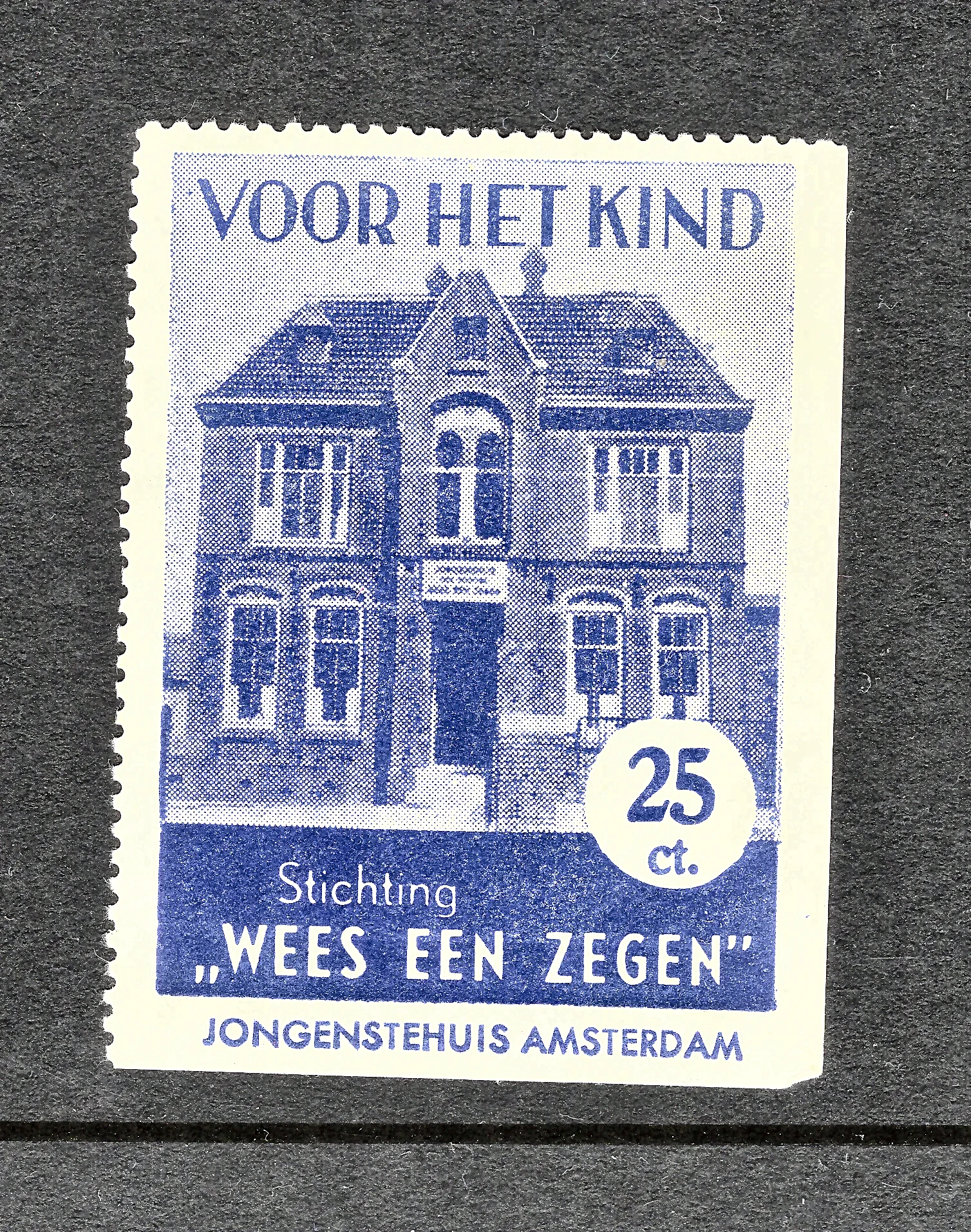 Sluitzegel Stichting Wees Een Zegen – Jongenstehuis Amsterdam