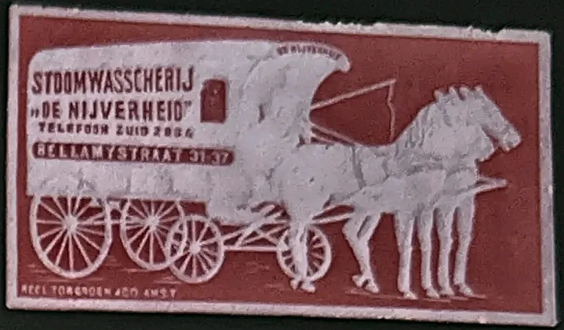 Stoomwasscherij De Nijverheid – Bellamystraat Amsterdam