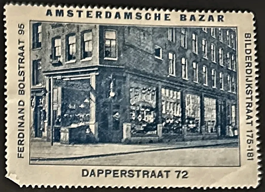 Amsterdamsche Bazar – Dapperstraat 72