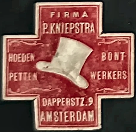 Firma P. Kniepstra – Hoeden & Bontwerkers, Amsterdam
