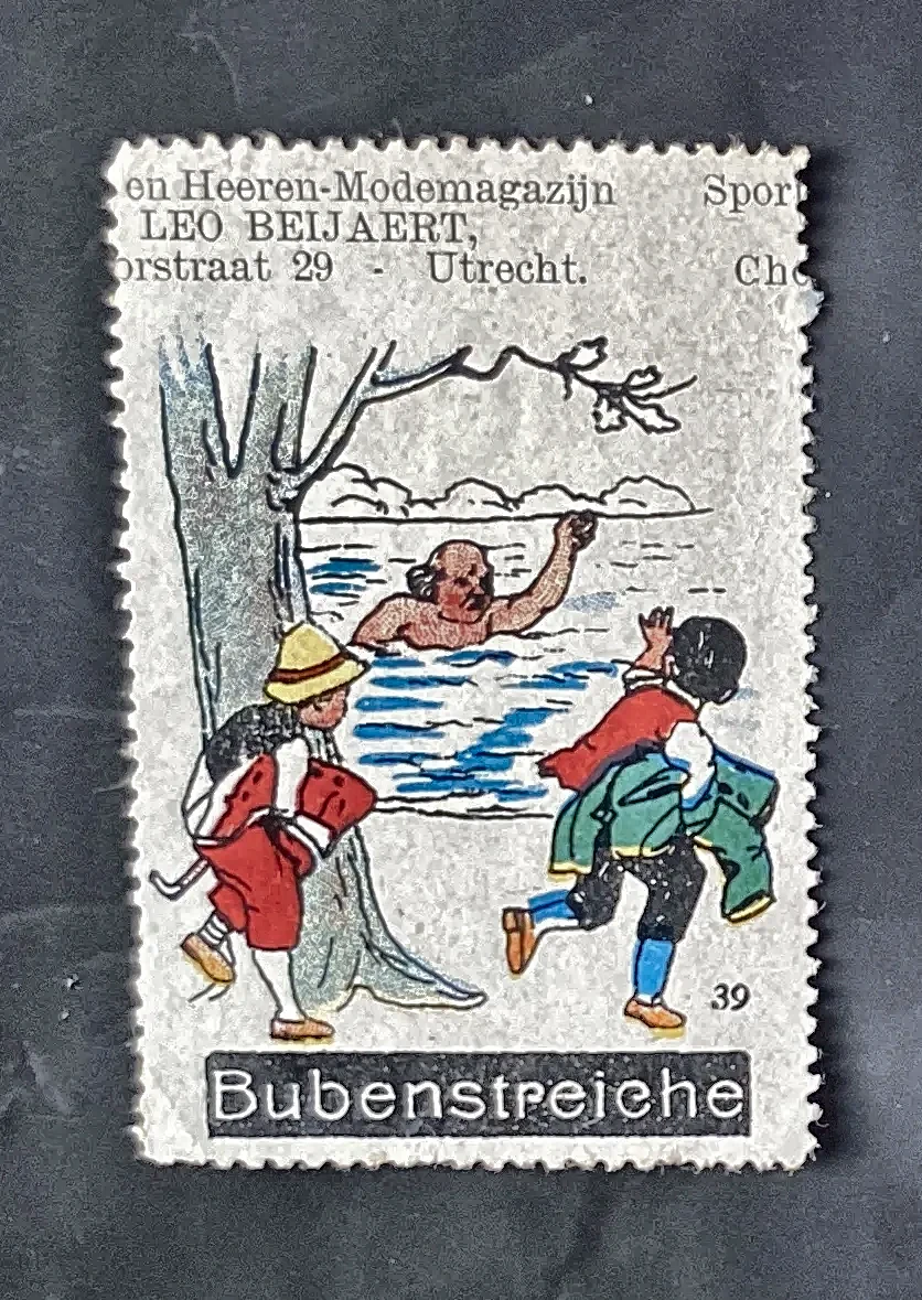 Bubenstreiche nr. 39 – Kattenkwaad bij het water