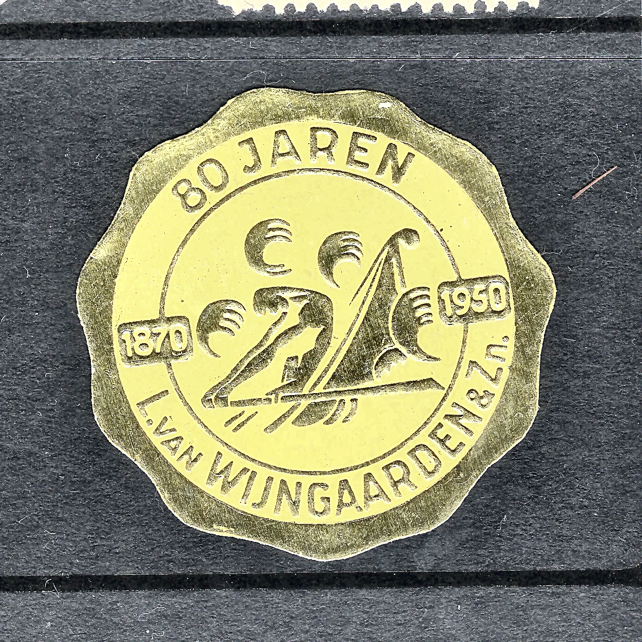 80-jarig jubileum L. van Wijngaarden & Zn. (1870-1950)