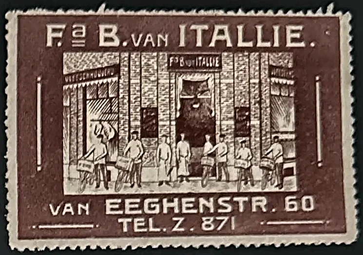 Firma B. van Itallie – Van Eeghenstraat 60, Amsterdam