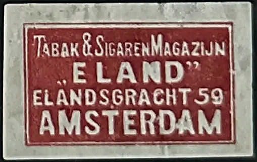 Tabak & Sigarenmagazijn 'Eland', Amsterdam