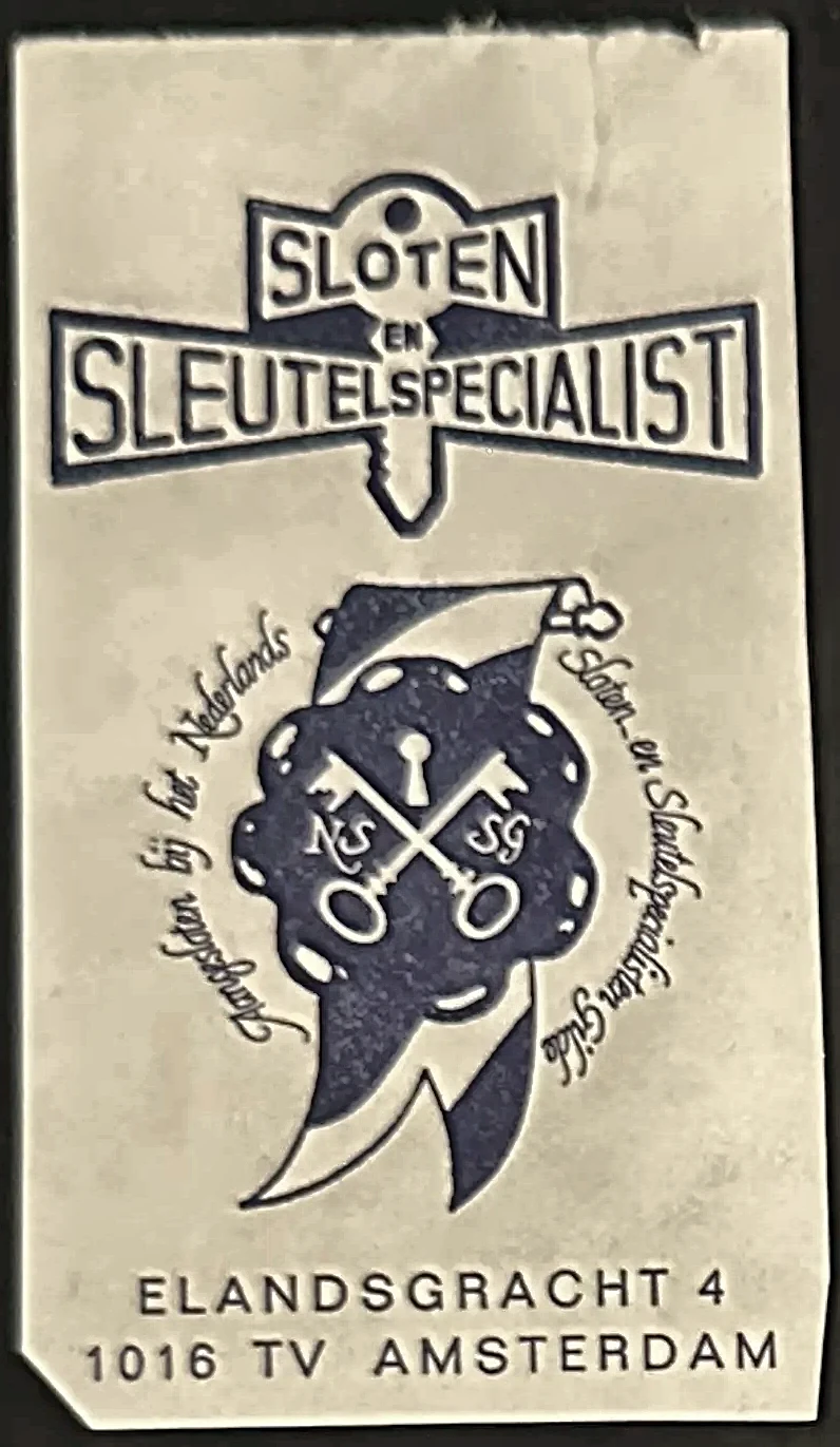Sluitzegel Sloten en Sleutelspecialist Amsterdam