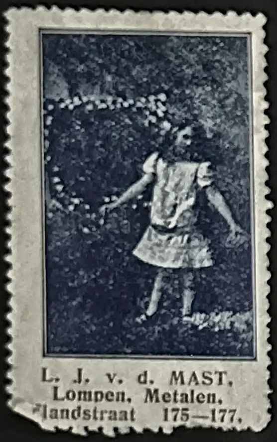 Sluitzegel L.J. van der Mast – Lompen en Metalen