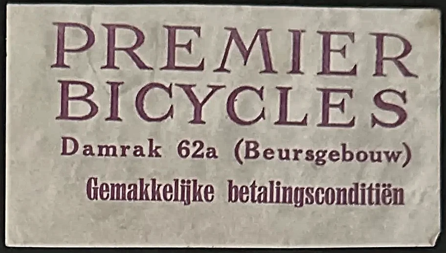 Premier Bicycles – Damrak Amsterdam