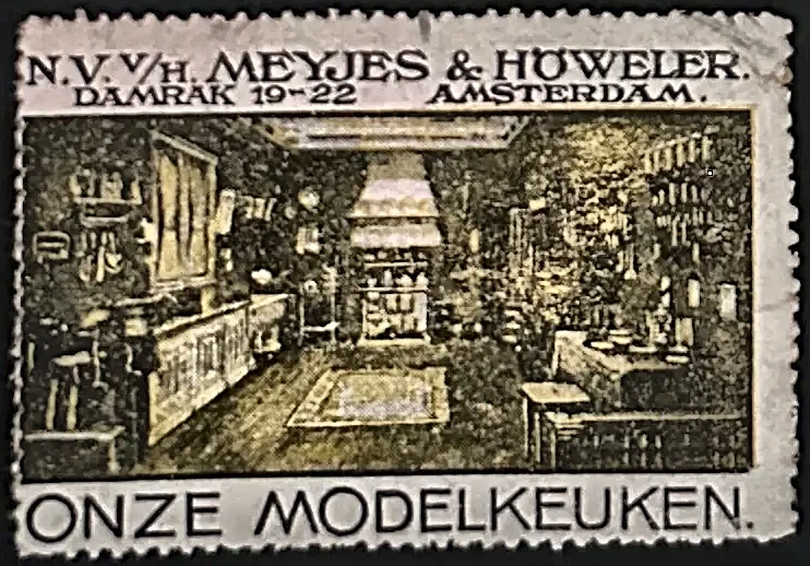 Reclamesluitzegel Meyjes & Hüweler – Onze Modelkeuken