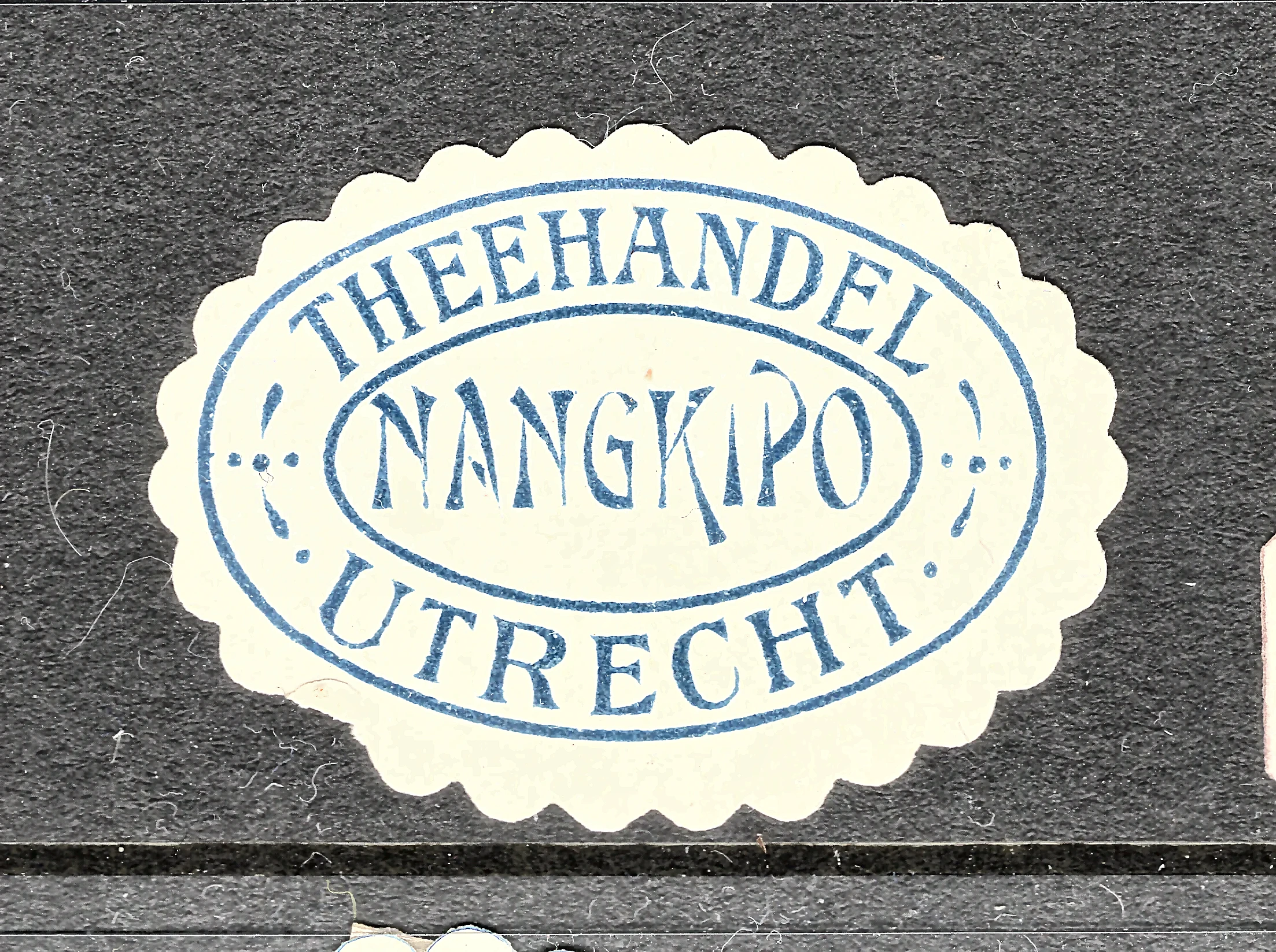 Sluitzegel Theehandel Nangkipo Utrecht