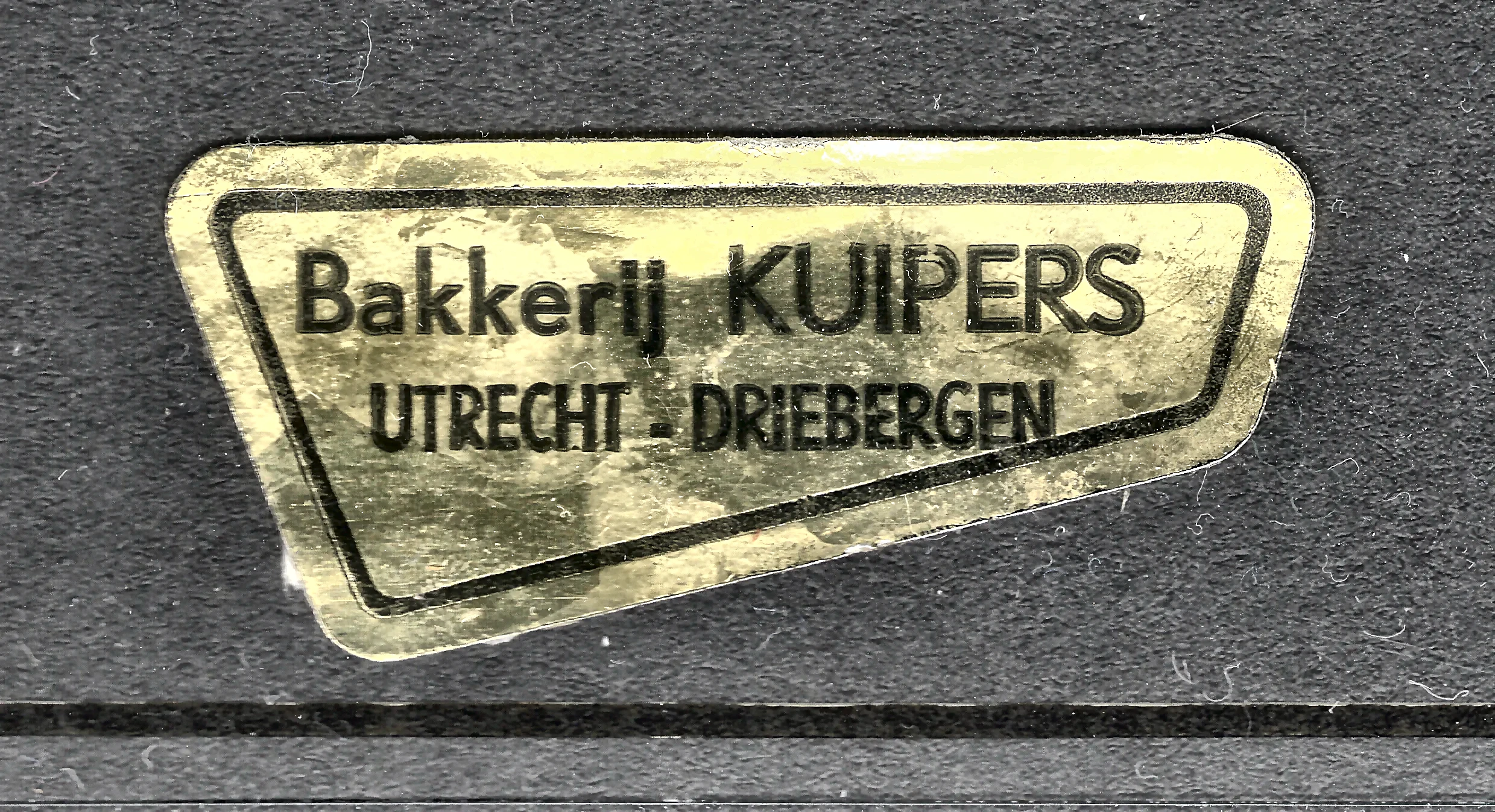 Sluitzegel Bakkerij Kuipers Utrecht-Driebergen