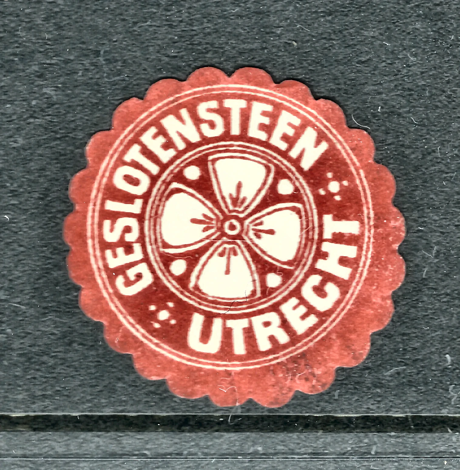 Sluitzegel Geslotensteen Utrecht