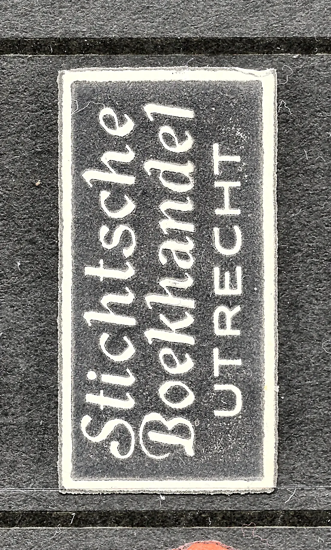Sluitzegel Stichtsche Boekhandel Utrecht