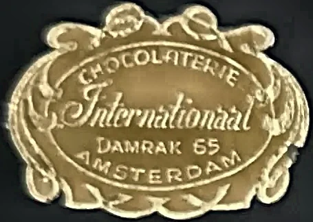 Sluitzegel Chocolaterie Internationaal Amsterdam