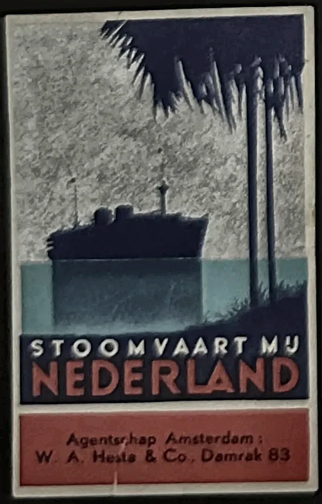 Sluitzegel Stoomvaart Maatschappij Nederland – Agentschap Amsterdam